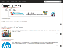 Tablet Screenshot of office-times.com